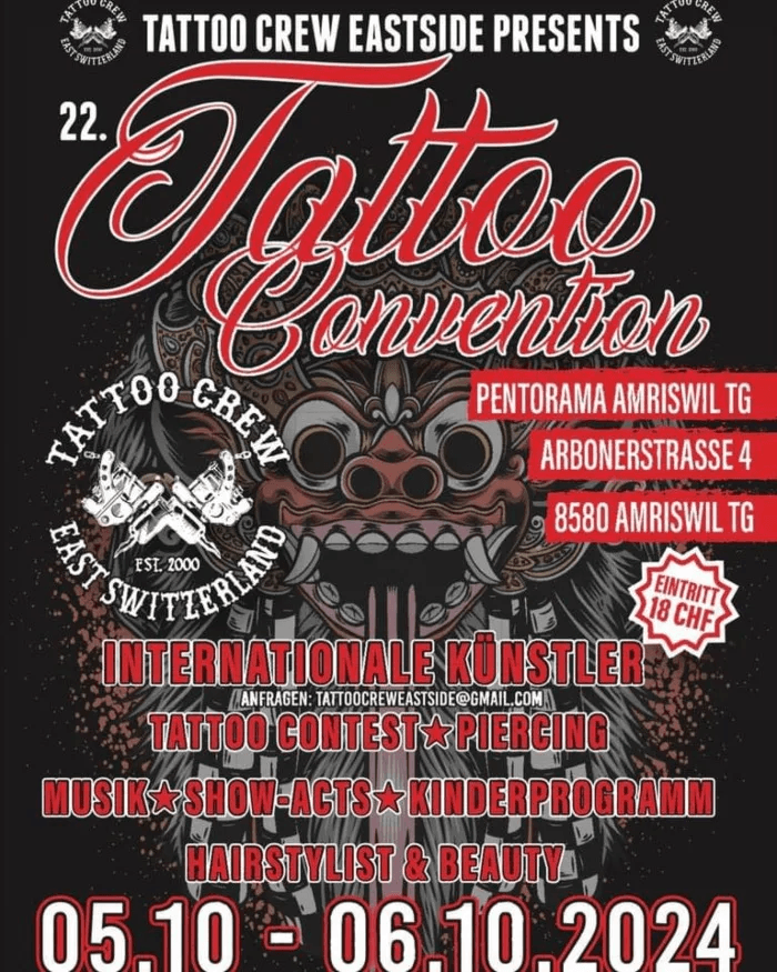 Nos Vamos a Suiza: Nos Vemos en la Ostschweiz Tattoo Convention #22